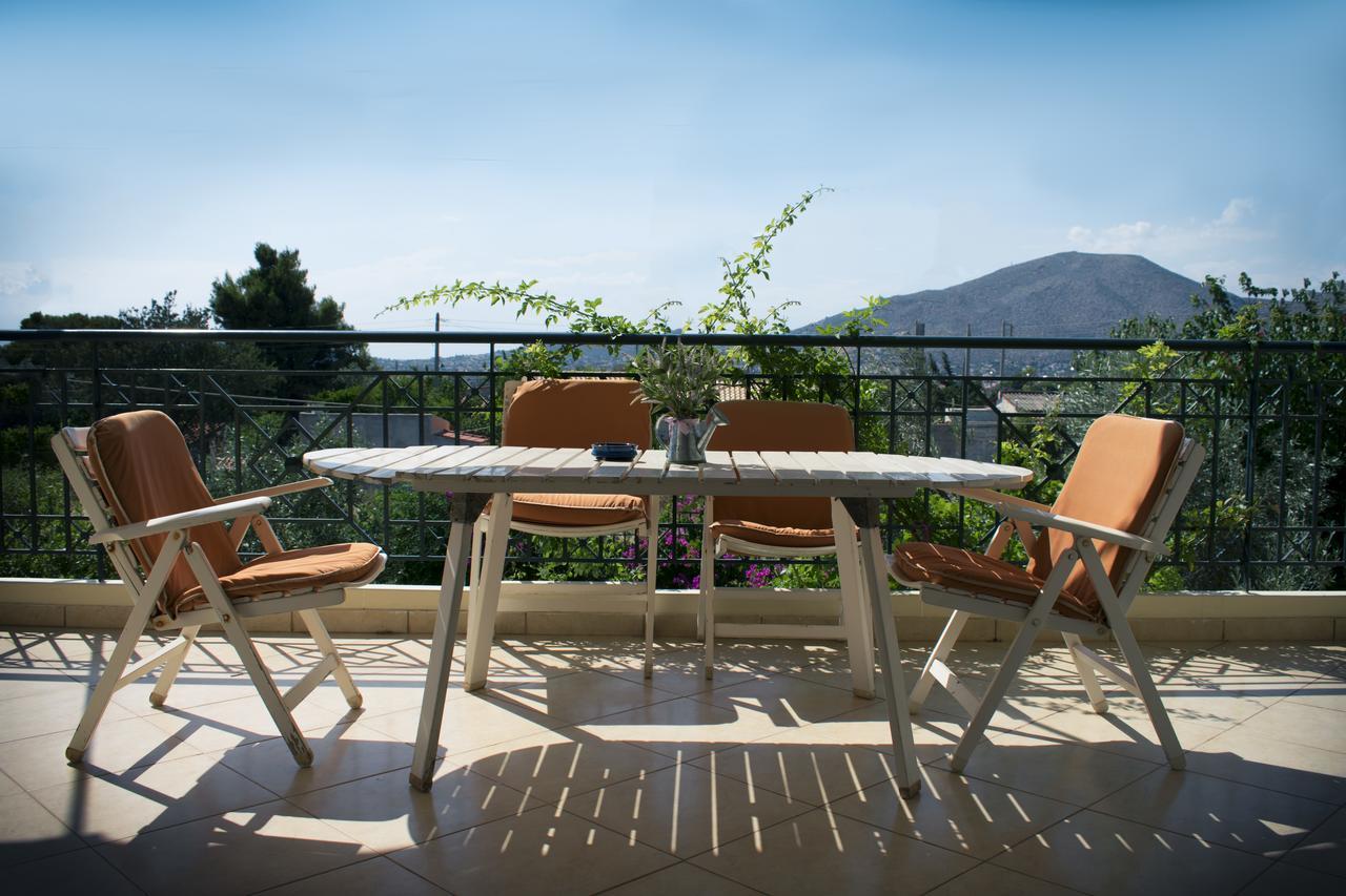 Gasthaus Anavyssos Garden House Palaiá Fókaia Exterior foto
